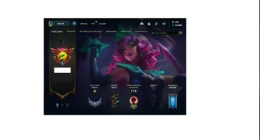 Conta LoL, 668 skins e todos os campeões + conta valorant