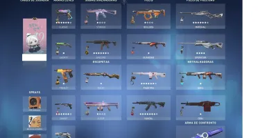 Conta LoL, 668 skins e todos os campeões + conta valorant