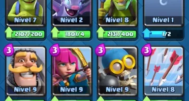 Conta Clash Royale nv 10 muitas lendárias