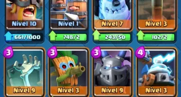 Conta Clash Royale nv 10 muitas lendárias