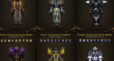 Conta Jogada desde TBC focada em Priest, Lock e Mage!