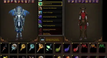 Conta Jogada desde TBC focada em Priest, Lock e Mage!