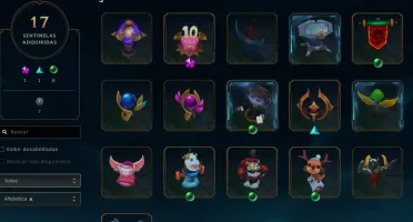 Conta main Riven Diamante season passada, c/ 70 skin