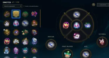 Conta main Riven Diamante season passada, c/ 70 skin