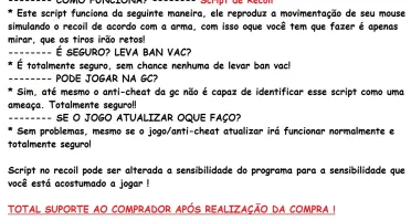 CSGO SCRIPT NO RECOIL