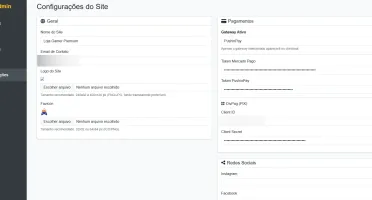 Script PHP Loja de Códigos de Acesso + Pagamentos Integrados