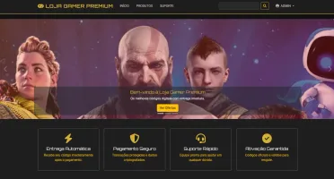 Script PHP Loja de Códigos de Acesso + Pagamentos Integrados