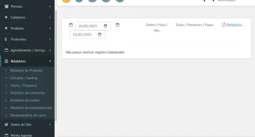 Sistema Gestão Barbearia PHP Completo 2025