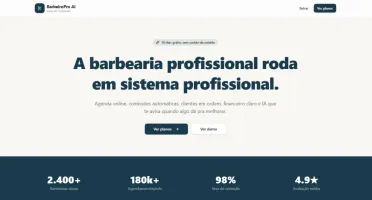 Sistema de Gestão para Barbearias