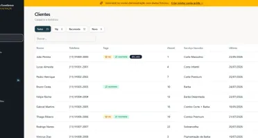 Sistema de Gestão para Barbearias