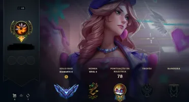 Conta Diamante II nível 60 +descrição