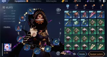 Mir4 Conta lvl 65, 65.972 Power, SA72 + alt snake SA72