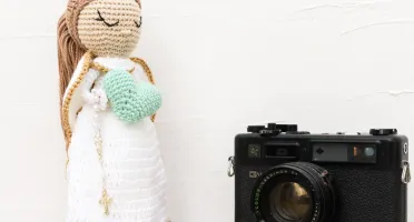 Anjo em Amigurumi