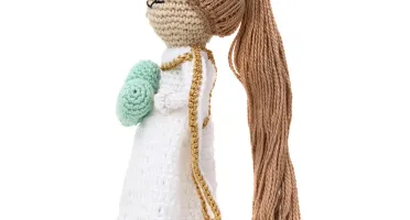 Anjo em Amigurumi