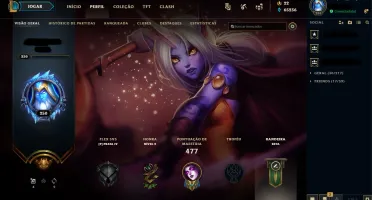 Vendo ACC LOL 424 Skins