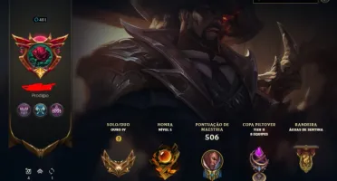 Conta League of Legends com todos o campeões