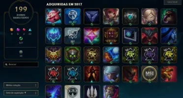 Conta League of Legends com todos o campeões