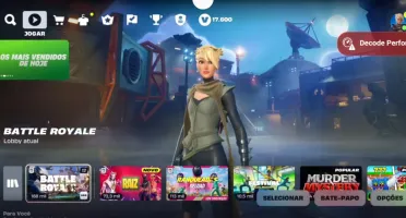 Conta fortnite com 17mil vbucks e algumas skins