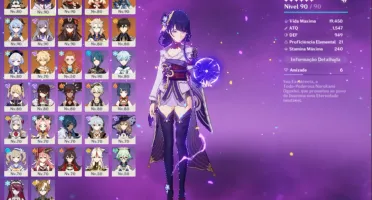 CONTA AR57 - 11 CHARS 5* 3 ARMAS 5* - BAAL HUTAO EULA GANYU