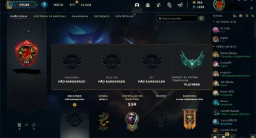 Conta de 2016 , platina