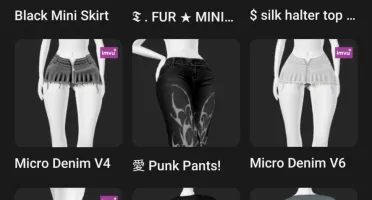 Conta feminino de imvu