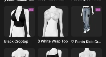 Conta feminino de imvu