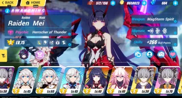 Honkai Impact 3rd Mei Hot , skins e +