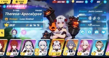 Honkai Impact 3rd Mei Hot , skins e +