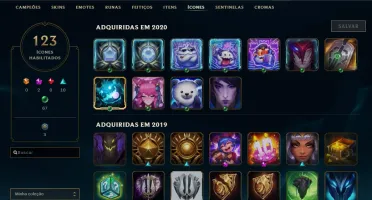 Conta P/League Of legends