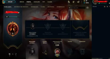 Conta de lol BARATA MUITAS SKINS MMR ALTO