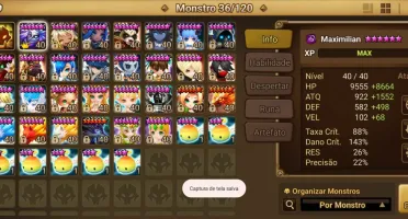 Conta Summoners war Maximilian