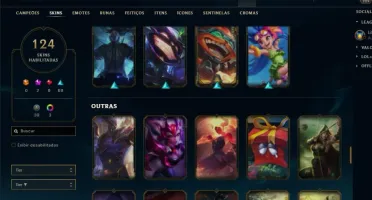 Conta League of Legends Nível 202 com 113 skins(9 Lendárias)
