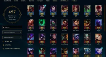 CONTA TOP lol