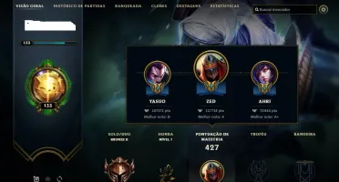 CONTA TOP lol