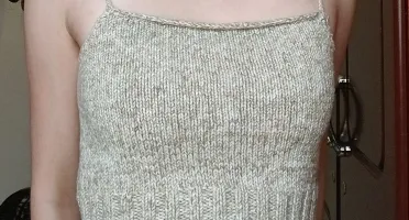 Cropped com estampa jeans sob encomenda