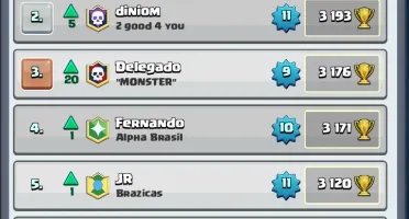Arena 10 // 77/81 Cartas // (Mudança de Nick)