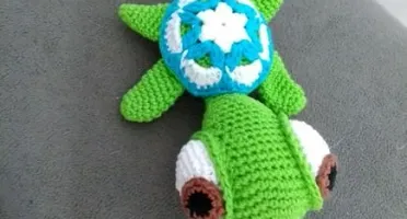 Mini Tartaruga Amigurumi