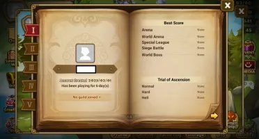 Reroll Summoners War lvl10 com Onmyouji Dark - Douman