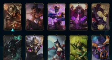CONTA LEAGUE OF LEGENDS LEGADO - MUITA SKIN OURO 3