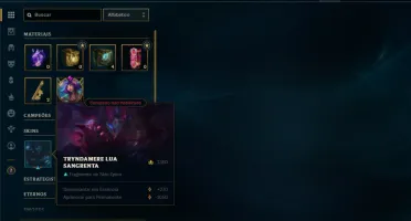Conta Unranked com 17 Champs e 2 Skins (Nivel 31)