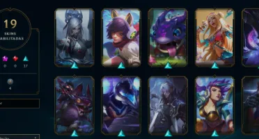 Conta Lol Esmeralda 4 Com Skins