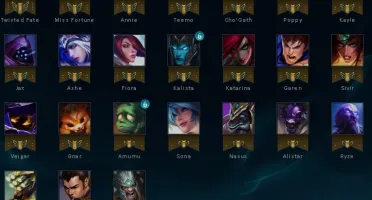 Conta Unranked 24 Campeões