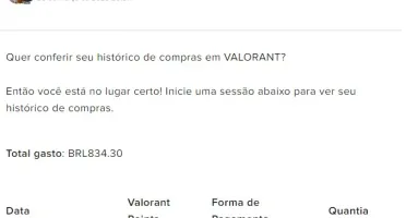 Conta Ultimo Ato Platina 2 (R$834 gastos)