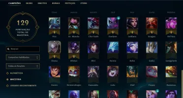 CONTA LEAGUE OF LEGENDS NIVEL 33 - 89 CAMP - 27 SKINS