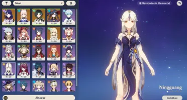 Ar 53 Xiao, Raiden, Kokomi e Mona