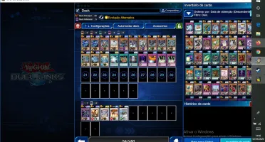 Conta Yugioh Duel Links!