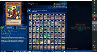 Conta Yugioh Duel Links!