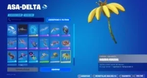 conta fortnite com poucas skins