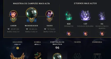 LOL conta 35 skils Gold IV