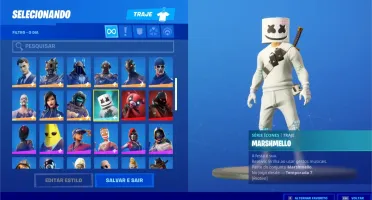 CONTA FORTNITE + SKINS RARAS DE PASSE + SALVE O MUNDO